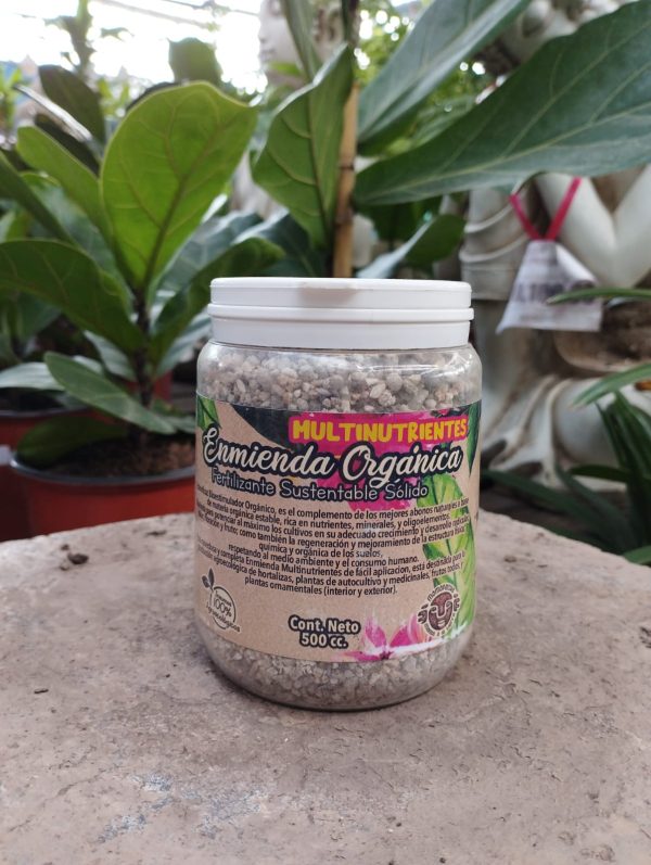 Enmienda Organica 500 gr (Fertilizante Sustentable Solido)